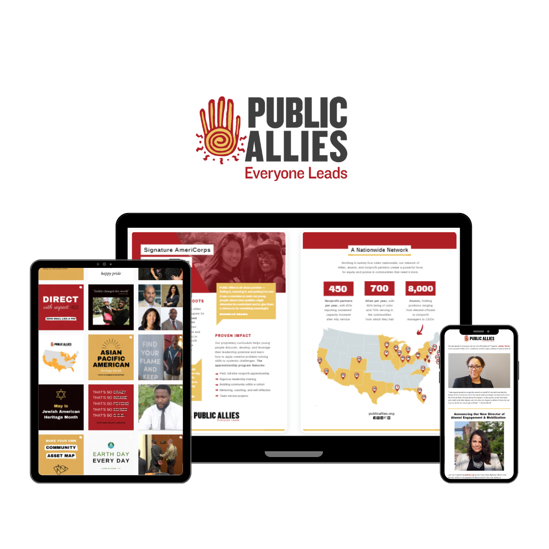 Hoan Marketing has partnered with Public Allies, which runs an equity-driven AmeriCorps program, for content and marketing strategy services.