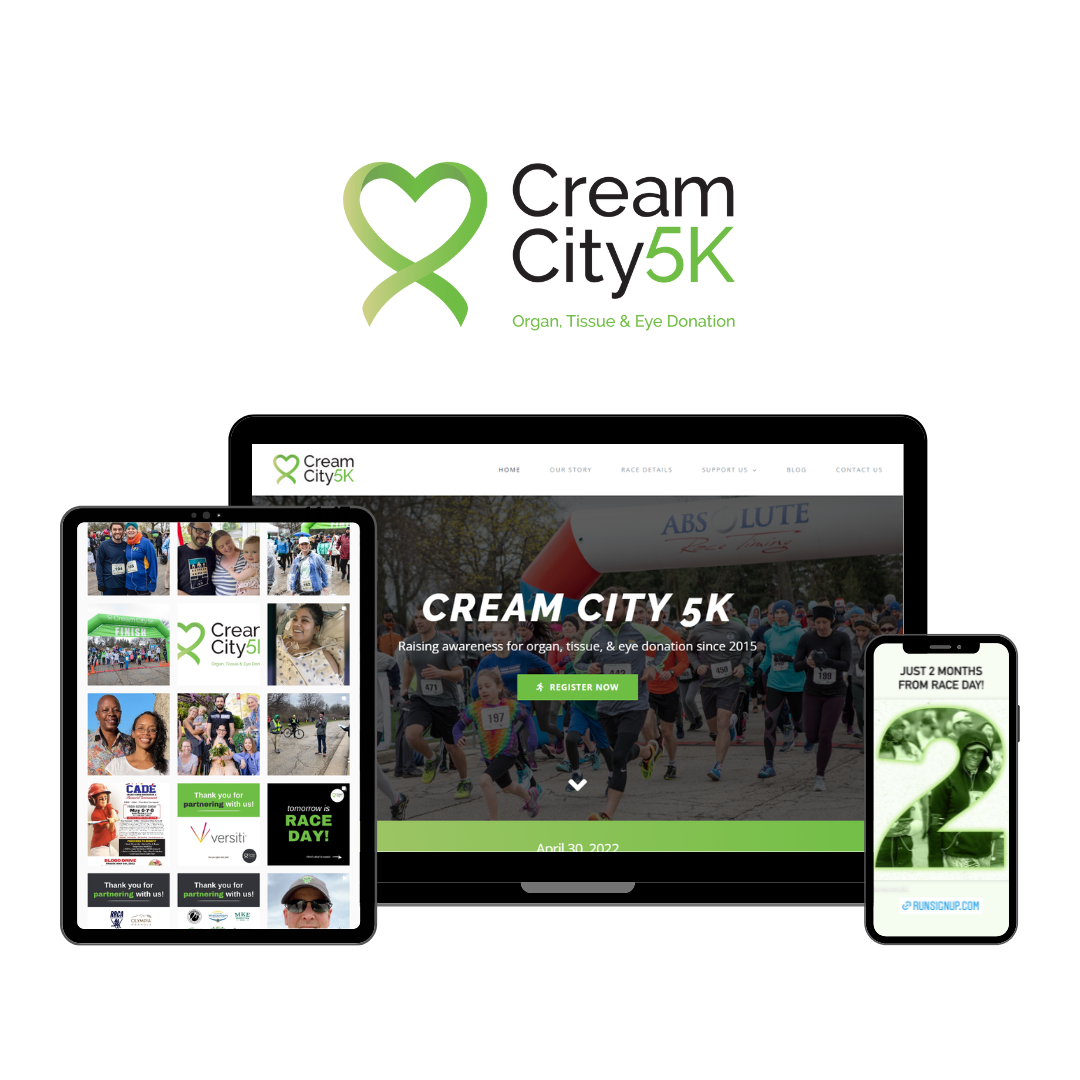 Hoan Marketing is proud to support mission-driven organizations like Cream City 5K with our website design and digital marketing services.