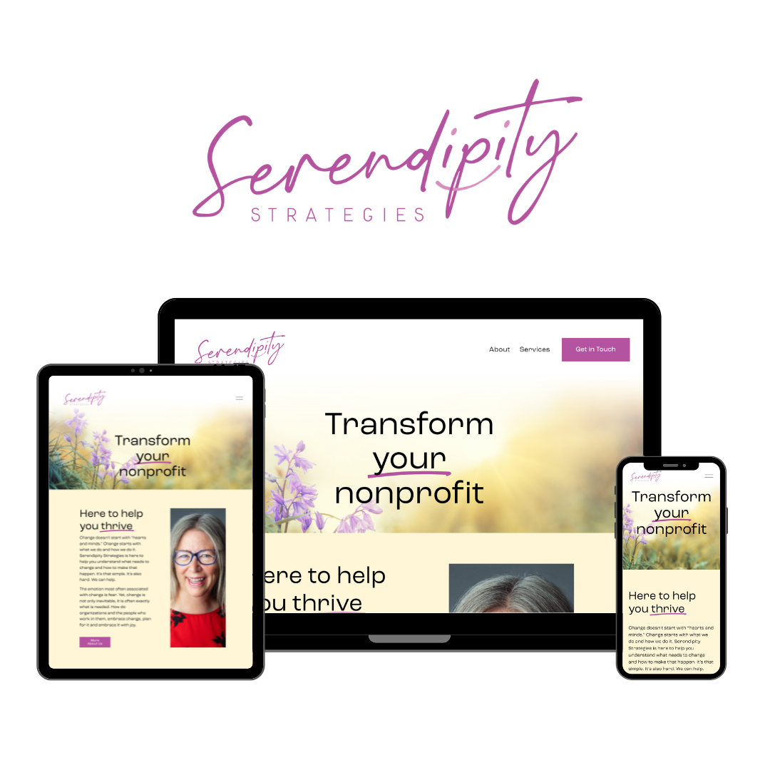 Hoan Marketing is proud to support mission-driven organizations like Serendipity Strategies with our website design services.