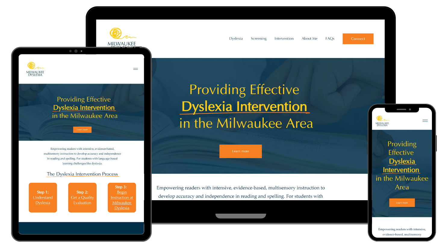 Hoan Marketing is proud to support mission-driven organizations like Milwaukee Dyslexia with our website design services.