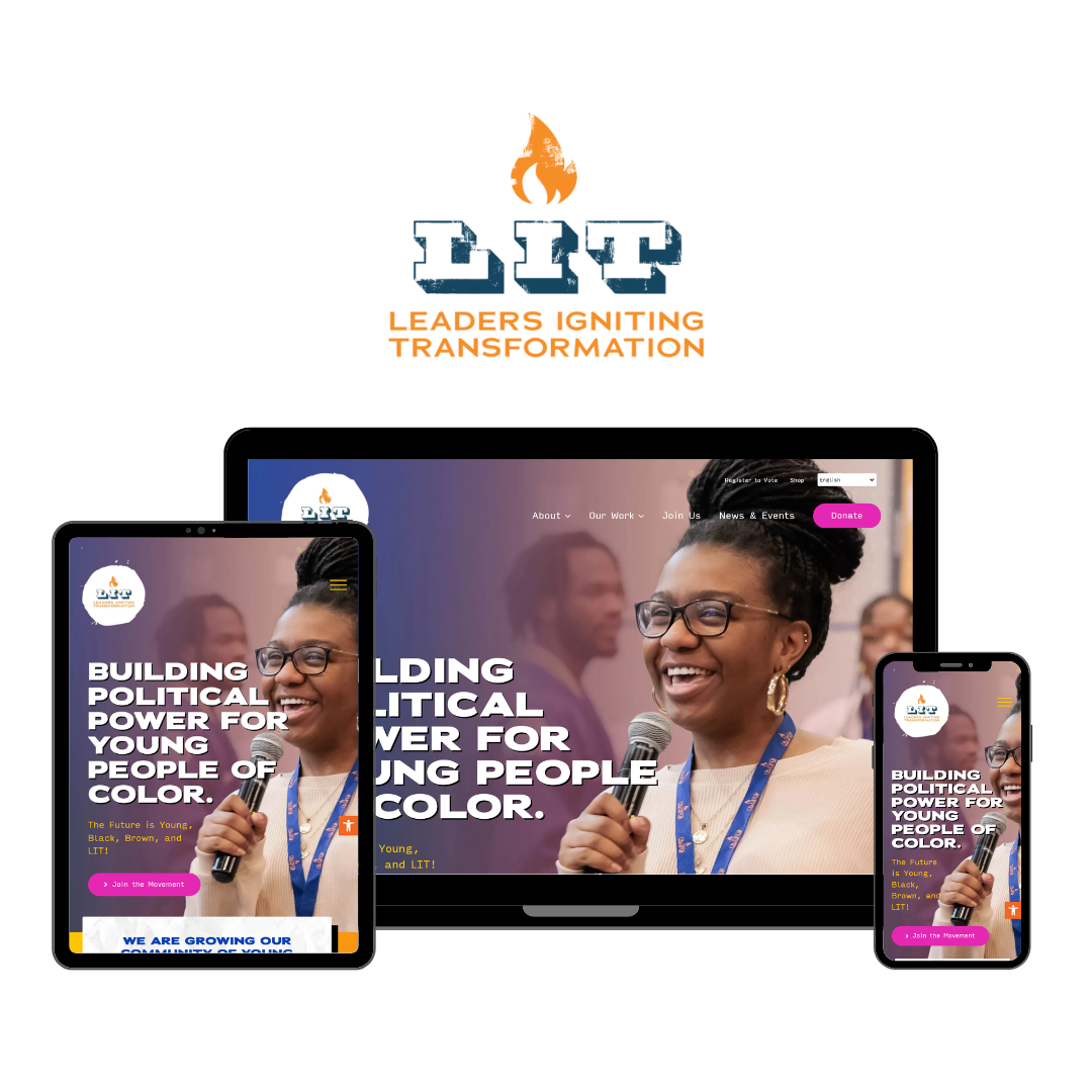 Hoan Marketing is proud to support mission-driven organizations like Leaders Igniting Transformation (LIT) with our website design services.