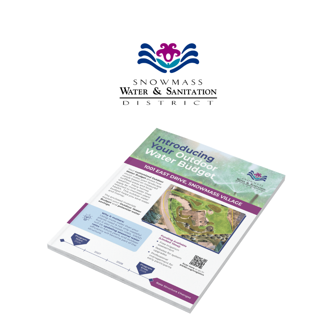 Hoan Marketing is proud to support mission-driven organizations like Snowmass Water & Sanitation District with our brand design services.
